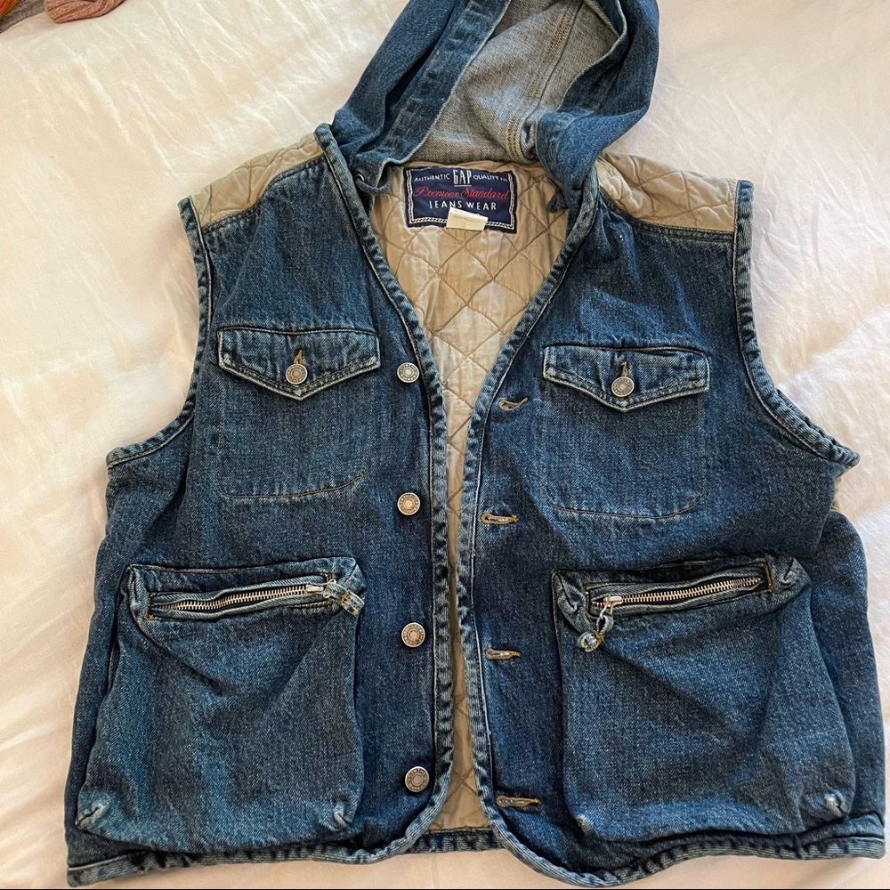 COPY - Vintage Denim Gap Vest